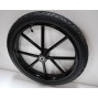 Pair Horse Carriage Rubber Tire for Cart Gig Pneumatic Wheels Rim-Tire 16"-2.50" 
