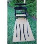 Easy Entry Horse Cart-Mini Size Hardwood Floor w/48"-55" Straight Shafts w/18" Motorcycle Tires