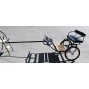 Mini or Pony Easy Entry Horse Cart Telescoping Team Pole ONLY