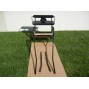 EZ Entry Horse Cart-Mini Size Hardwood Floor w/48"-55" Straight Shafts w/20" Heavy Duty Bike Wheels