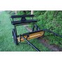 EZ Entry Horse Cart-Cob/Horse Size Hardwood Floor with 72"/82" Straight Shafts w/21" Motorcycle Tires