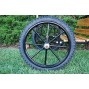 EZ Entry Horse Cart-Pony Size Hardwood Floor with 55"/60" Straight Shafts w/21" Motorcycle Tires