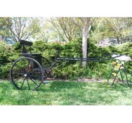 Brand New Easy Entry Large Horse / Draft Horse Sprint Cart – Comes with 74”/84” Curved Shafts (Pickup Only)