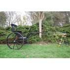 Brand New Easy Entry Large Horse / Draft Horse Sprint Cart – Comes with 74"/84" Straight Shafts (Pickup Only)