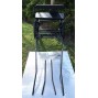 EZ Entry Mini Horse Cart w/"C" Spring Steel w/48"-55" Straight Shafts w/21" Motorcycle Tires