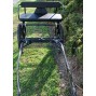 EZ Entry Mini Horse Cart w/"C" Spring Steel w/53" Curved Shafts w/21" Motorcycle Tires