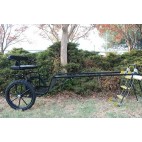 Easy Entry Horse Cart - Cob & Full Size W/Steel "C" Springs w/21" Motorcycle Tires