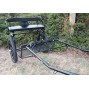 Easy Entry Horse Cart-Pony & Cob Size w/Steel "C" Springs w/Curved Shafts w/23" Motorcycle Tires