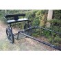 Easy Entry Horse Cart - Cob & Full Size w/Steel "C" Springs w/23" Motorcycle Tires