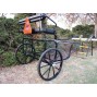 Easy Entry Horse Cart-Pony & Cob w/Steel "C" Springs w/Curved Shafts 27" Solid Rubber Tires