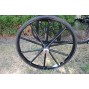 EZ Entry Mini Horse Cart w/"C" Spring Steel w/48"-55" Straight Shafts w/27" Solid Rubber Tires