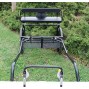 Easy Entry Horse Cart-Pony & Cob w/Steel "C" Springs w/Curved Shafts 30" Solid Rubber Tires