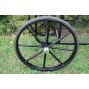 Easy Entry Horse Cart-Cob & Full Size w/Steel "C" Springs w/30" Solid Rubber Tires