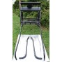 Easy Entry Horse Cart-Pony & Full /Steel "C" Springs w/Curved Shafts 40" Solid Rubber Tires