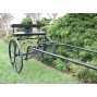 Easy Entry Horse Cart-Cob & Full Size w/Steel "C" Springs w/40" Solid Rubber Tires
